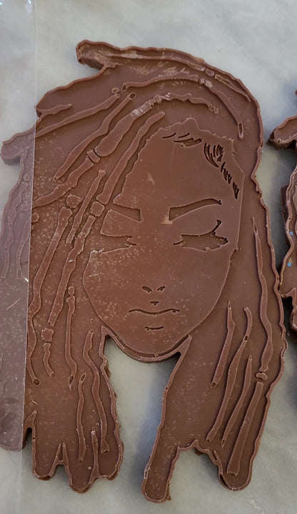 Dread Girl Chocolate Plaque